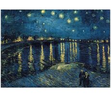 Rozbaleno - Ravensburger Vincent van Gogh: Hvězdná noc / 1000 dílků / od 14 let / rozbaleno