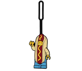 LEGO® Iconic Jmenovka na zavazadlo - Hot Dog