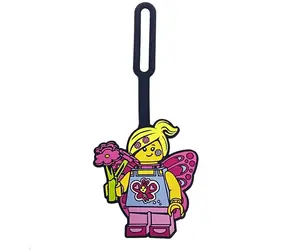 LEGO® Iconic Jmenovka na zavazadlo - Motýlí dívka