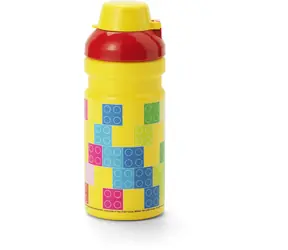 LEGO® Brick láhev na pití - červená/žlutá