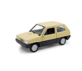 Welly Fiat Panda 1:34 krémová