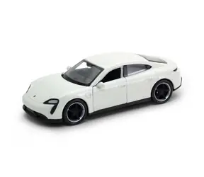 Welly Porsche Taycan Turbo S 1:34 bledě modré