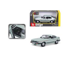 Bburago 1:24 Plus Ford Capri 1982 light green