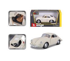 Bburago 1:24 Porsche 356B Coupe (1961) Ivory