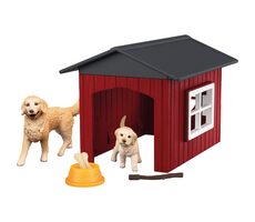 Schleich Psí bouda se zlatým retrívrem / od 3 let