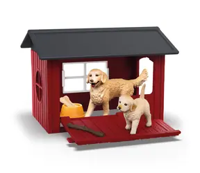Schleich Psí bouda se zlatým retrívrem / od 3 let