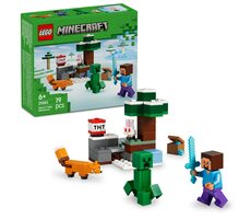 LEGO® Minecraft® 21583 Steve a dobrodružství v tajze / Počet dílků: 79 / od 6 let