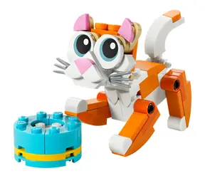 LEGO® Creator 3 v 1 30714 Oranžová kočka / Počet dílků: 79 / od 6 let