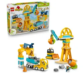 LEGO® DUPLO® 10476 Staveniště a vozidla 3 v 1 / Počet dílků: 84 / od 3 let
