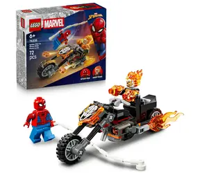 LEGO® Marvel 76335 Spider-Man vs. Ghost Rider na motorce / Počet dílků: 72 / od 6 let