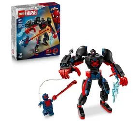 LEGO® Marvel 76337 Robot Milese Moralese vs. Spider-Man 2099 / Počet dílků: 135 / od 6 let