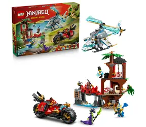 LEGO® NINJAGO® 71857 Souboj nindža vozidel a domek na stromě / Počet dílků: 642 / od 7 let