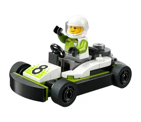 LEGO® City 30719 Závodník v motokáře / Počet dílků: 48 / od 5 let