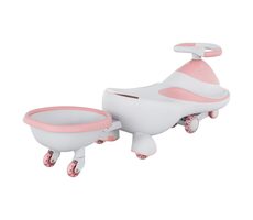 Tulano Focus 55 růžová / LED gravitační odrážedlo / pro děti od 3 let