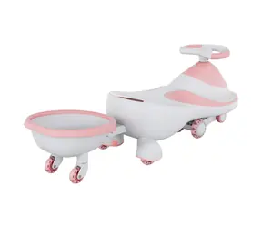 Tulano Focus 55 růžová / LED gravitační odrážedlo / pro děti od 3 let