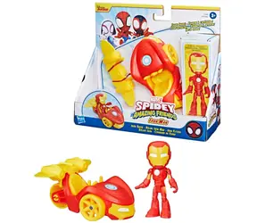 Hasbro Spider-Man Spidey a jeho úžasní přátelé Základní vozidlo Iron Man / od 3 let