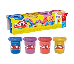 Hasbro Play-Doh 4ks kelímků metalické barvy / od 2 let