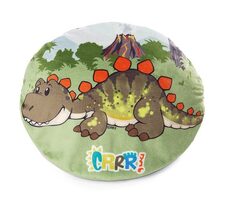 NICI polštář oboustranný Dino Tony-Rex Fossily 32x26cm - fosforeskující ve tmě / GREEN kolekce / od 0 let