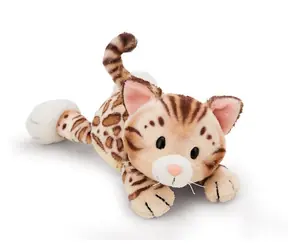 NICI plyš Kočka bengálská 20cm - ležící / GREEN kolekce / od 0 měsíců