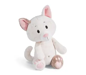 NICI plyš Love Kočička roztomilá 25cm - sedící / GREEN kolekce / od 0 měsíců