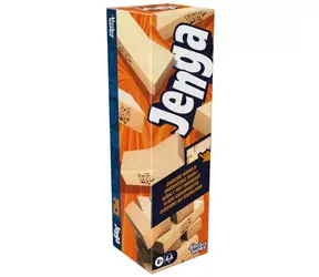 Hasbro JENGA společenská hra / Počet hráčů: 2 a více / Délka hry: 15-30 minut / od 6 let