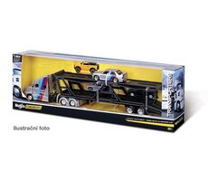 Maisto Design Transporters - Kamion s auto přepravníkem (náhodný mix modelů) / 1:64 / od 8 let