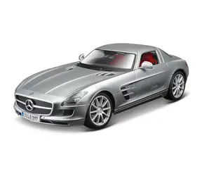 Maisto Mercedes-Benz SLS AMG stříbrná / 1:18 / od 3 let