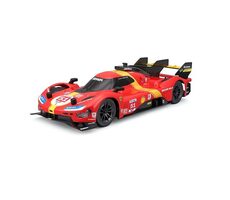Maisto RC FERRARI 499P LHM (2023 24H LE MANS CHAMPION) se světly červená / RC Auto / dálkové ovládání / 2.4 GHz 