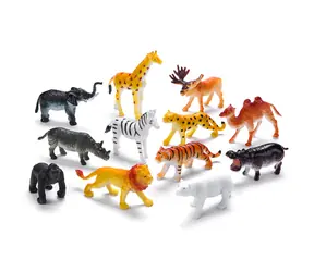 Faunica Zvířátka figurky v tubě - Safari / od 3 let
