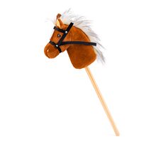 Faunica Hobby horse Scarlet, světle hnědý kůň na tyči / od 3 let