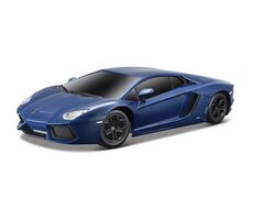 Maisto RC Lamborghini Aventador Coupe modrá / 1:24 / RC Auto / dálkové ovládání / 2.4 GHz / věk: 5+