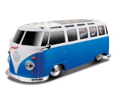 Maisto RC Volkswagen Van Samba modrá / 1:24 / RC Auto / dálkové ovládání / 2.4 GHz / věk: 5+