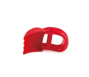 Hape Hračky na písek - Ruční bagr červená / od 12 měsíců