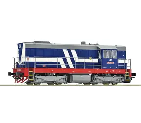 Roco 7310063 Dieselová lokomotiva 742 007-8 ČD Kocour IV dig/ měřítko H0 (1:87) / délka 156mm / rádius 358mm / od 15 let
