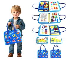 2Kids Toys Senzorická busy kniha Dinosauři 2 / od 3 let