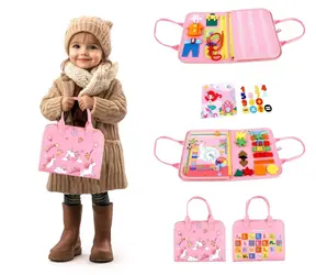 2Kids Toys Senzorická busy kniha Jednorožec 1 / od 3 let