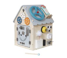 2Kids Toys Activity board Domeček šedá / od 3 let