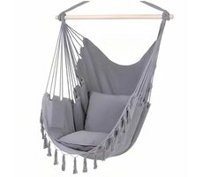 2Kids Toys Závěsné houpací křeslo šedá / od 3 let