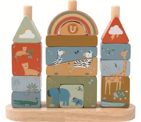 2Kids Toys Nasazování kostek Safari / od 1 roku