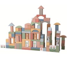 2Kids Toys Safari kostky se zvířátky 120 ks / od 1 roku