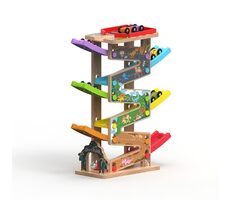2Kids Toys Velká závodní dráha 6 ramp / od 18 měsíců