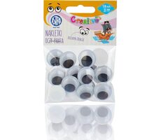 ASTRA CREATIVO Samolepící oči 20mm Pirát