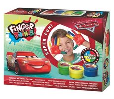 ASTRA Prstové barvy Auta 4 x 50 ml / od 3 let