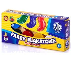 ASTRA Temperové barvy 8x20ml / od 3 let