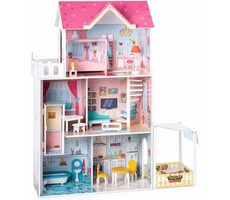 Woody Růžový domeček s výtahem  "Malibu" new / od 3 let
