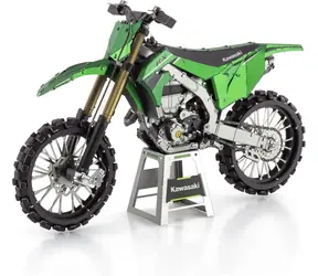 Metal Earth 3D puzzle Premium Series: Kawasaki KX450 / Počet dílků: 150 / od 14 let