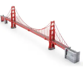 Metal Earth 3D puzzle Premium Series: Most Golden Gate / Počet dílků: 105 / od 14 let