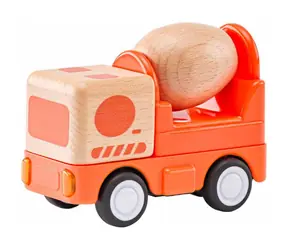 Woody Auto míchačka se zvuky a světlem / setrvačník / od 18 měsíců