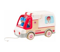 Woody Auto ambulance se zvuky a světlem / od 18 měsíců