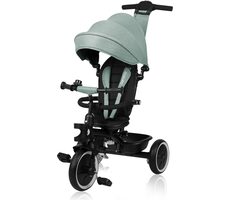 LIONELO Tříkolka 2v1 Berry Green Forest / Nosnost 25 kg